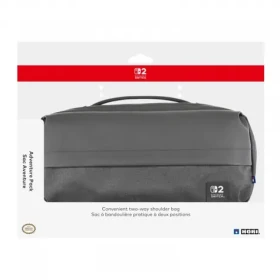 HORI Switch 2 Adventure Pack čierna / taška cez rameno pre Nintendo Switch 2 (4961818039964)
