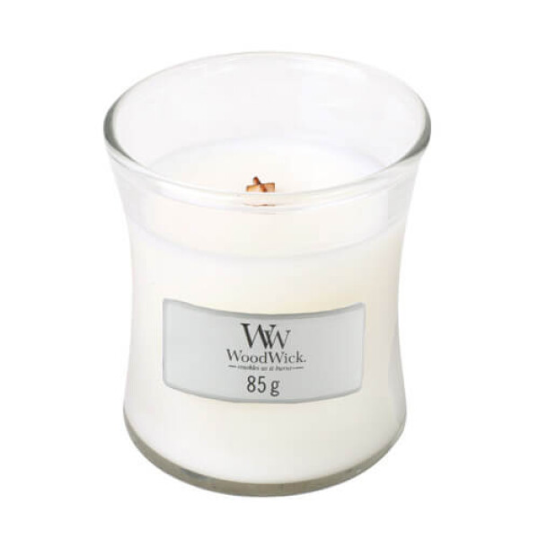 WoodWick White Tea amp; Jasmine 85g - váza malá / doba horenia: až 20 hg (5038581056586)