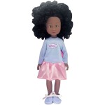 Dimian Bambolina 35 cm černé vlasy