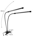 Gardlov 19241 LED Lampička pre pestovanie rastlín 20 LED 2 trubice 20W