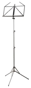 Kamp;M 10052 stojan na noty čierna / výška od 640 do 1500 mm (10052-000-55)