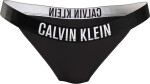 Dámske plavky spodný diel Brazilian Bikini Bottoms Intense Power KW0KW01984BEH čierna Calvin Klein