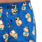 Pánske šortky 011/178 Classic - CORNETTE tmavě modrá 5XL