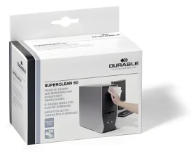 Durable Superclean 50 / Čistiace obrúsky / Pre elektroniku / 50 ks (578802)