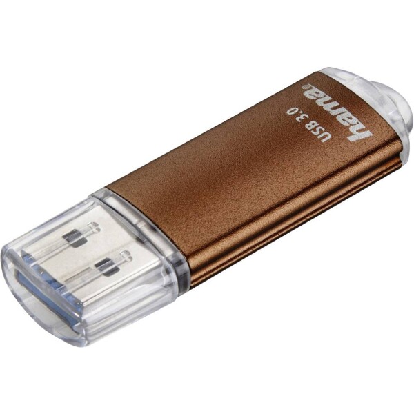 HAMA Flash Pen Laeta 32 GB hnedá / Flash disk / USB-A 3.0 / čítanie: až 70 MBs (124003)