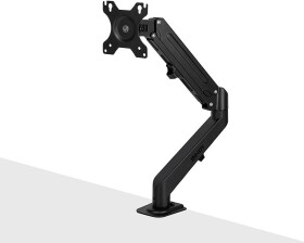 Lindy Desktop-Ramię gazowe do montażu pojedynczego - čierne