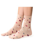 Ponožky Steven art.099 Vybrané vzory 35-40 melanžově šedá 35-37