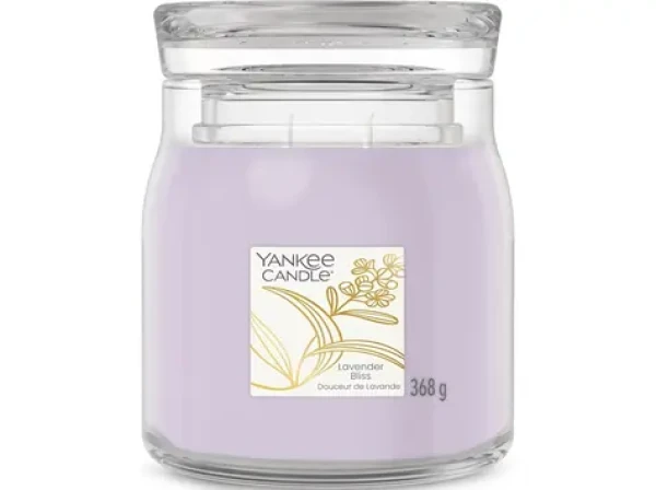 Yankee Candle Lavender Bliss Signature Stredná (5038581180564)