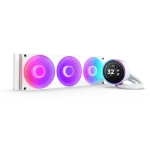 NZXT Kraken Elite 360 RGB V2 biela / 3x 120mm / Fluid Dynamic Bearing / 30 dB @ 2400 RPM / 75.12 CFM / AMD + Intel (RL-KR36E-W2)