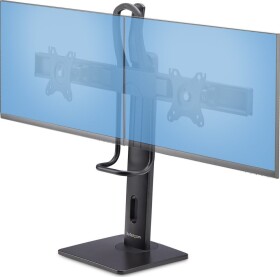 StarTech StarTech 2MC1S-MONITOR-STAND držiak / stojak do monitorów 68,6 cm (27") Biurko Čierny