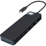 Targus HyperDriveFlex 8 Port USB-C Hub čierna / HDMI / 2x USB / USB-C 100 W PD / 3.5 mm jack / SD micro SD (HD4102BKGL)
