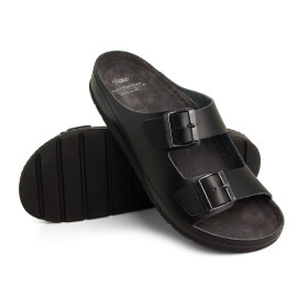 Batz Zeno Black Pánske zdravotné šľapky 45