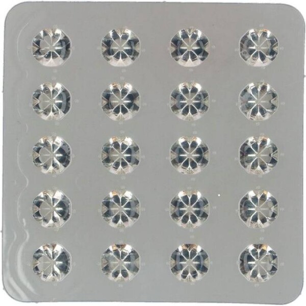 Jedlé diamanty 20 ks priehľadné - FunCakes - FunCakes