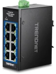 Trendnet TI-GLC80 / Switch / 8- Port / 10/100/1000 Mbps / DIN lišta / Unmanaged / IP30 (TI-GLC80)