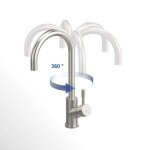 VILLEROY & BOCH VILLEROY & BOCH - Drezová batéria Umbrella Flex Nerez, leštený 925400LE