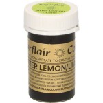 Gélová farba bitter lemon 25 g - Sugarflair - Sugarflair