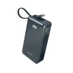SBS 10000 mAh tmavo šedá / Powerbanka / 20 W / integrovaný kábel USB-C / LCD displej (TTBB10000LCDTCPD20B)