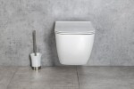 ISVEA - VEA závesná WC misa, Rimless, 34,5x52cm, biela 10VA02001