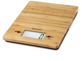 Soehnle Bamboo 27692 bambusová/digitálna kuchynská váha/max. 5 kg / funkcia TARE / LCD / presnosť: 1 g (27692)