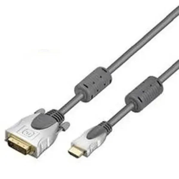 Home Theater HQ kábel HDMI male lt;gt; DVI-D male (24+1) single link 10m (4040849524660)