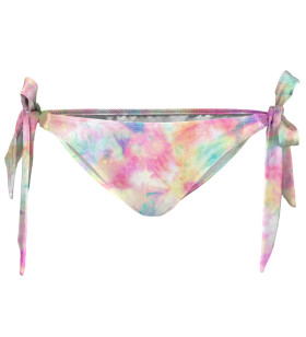 Aloha From Deer Cute Tie Dye Bikini Bows Bottom WBBB AFD853 Pink