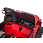 Mamido Elektrické autíčko Extreme Sport 4x4 s premenlivou veľkosťou červené