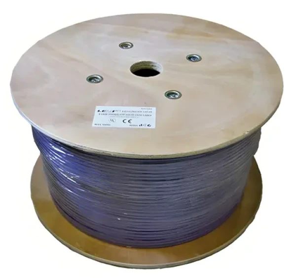 Digitus Cat6A fialová / Inštalačný kábel / U/FTP / 500 m / LSOH / Dca / drôt (KLEXI66A704H)