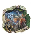 Veselá Stena Samolepka Dinosaure Jurský park