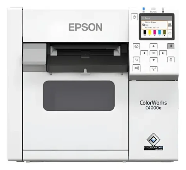 Epson ColorWorks CW-C4000e MK biela / Tlačiareň štítkov / Atramentová / 1200x1200 dpi / USB (C31CK03102MK)