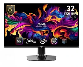 31.5" MSI MAG 321UP QD-OLED čierna / 3840 x 2160 / QD-OLED / 16:9 / 0.03ms / 1000cd-m2 / HDMI + DP + USB-C / VESA (MAG 321UP QD-OLED)