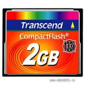 Transcend Compact Flash karta 133x 2GB (TS2GCF133)