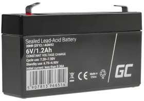 Green Cell AGM52 / Batéria / AGM VRLA / 6V / 1.2Ah (AGM52)