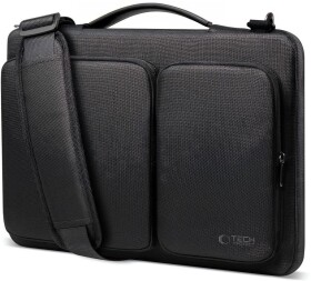 Tech-Protect Taška pre notebook 15-16 na ramię, Tech-Protect Defender Bag, Čierna