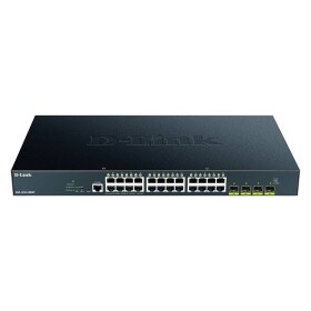 D-Link DGS-1250-28XMP/E sieťový switch RJ45 / SFP + 24 + 4 porty 128 Gbit/s funkcia PoE; DGS-1250-28XMP/E