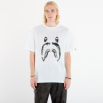 Tričko A BATHING APE City Camo Shark Tee UNISEX White L