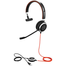 Jabra Evolve 40 UC Mono / Pre callcentrá / Mikrofón / Busylight / USB amp; 3.5mm jack (6393-829-209)