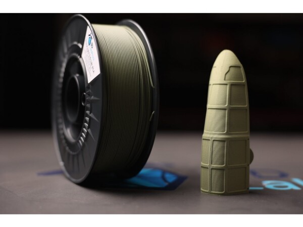 Polylight 1.0 LW PLA army green filament 1,75 mm 3DLabPrint 1 kg