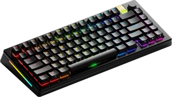 Glorious GMMK 3 Pro HE Wireless 75 % Gaming-Tastatur - Pre-Built, ANSI (US), Fox HE Switches, schwarz