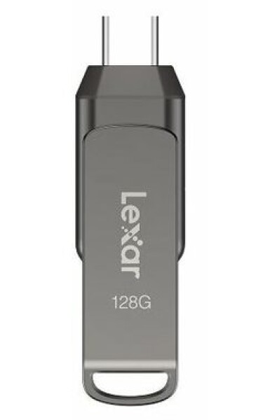 Lexar JumpDrive D400 Dual 128GB / Flash Disk / USB-A / USB-C / Rýchlosť prenosu až: 130MBs (LJDD400128G-BNQNG)