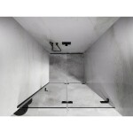 MEXEN/S - Lunar-F skladacie sprchové dvere pravé 60, transparent, grafit kartáčovaná 836-060-000-66-00-P