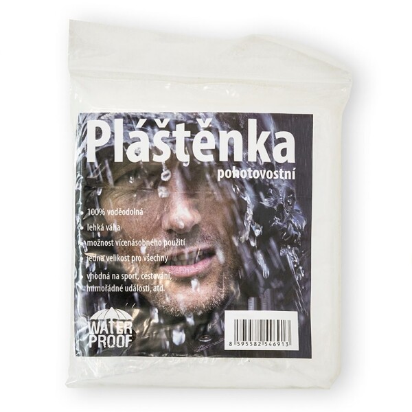 Pohotovostná pláštenka, Pidilidi, PL0101-22, unisex