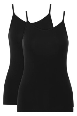 DÁMSKE TRIČKO 42861 MODRÉ 3 2 PAK SS25 černá XL