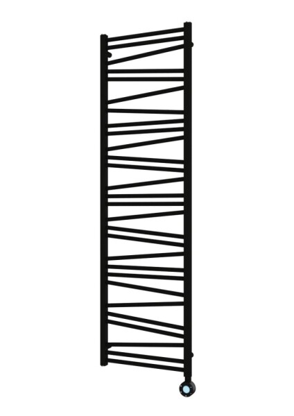 Radiátor elektrický SAT Lilon 169,5x50 cm čierna matná SATRALI1695500EBL SATRALI1695500EBL