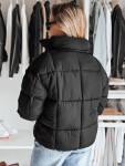 Dámska krátka zimná prešívaná bunda VIBEGIRL black FashionStreet TY4948 L
