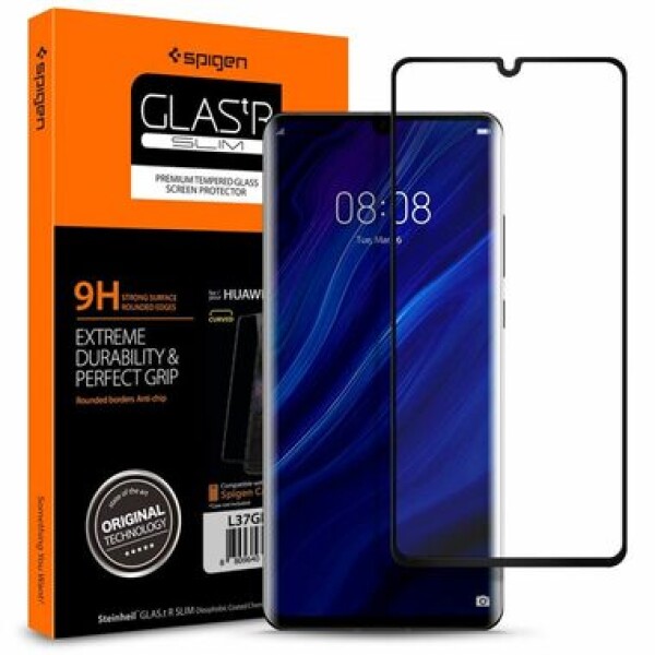 Spigen Glas.tR Curved ochranné sklo pre Huawei P30 Pro (L37GL25745)