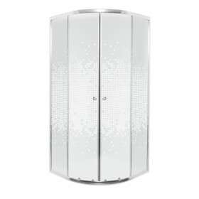 KERRA - Sprchovací kút Biely Pixel 90 (bez vaničky) 5907548117380