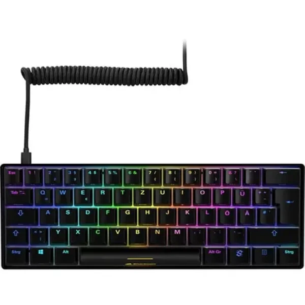 Sharkoon SKILLER SGK50 S4 čierna / herná klávesnica / mechanická / drôtová / RGB / Kailh Red spínač / PT (4044951034635)