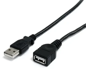 StarTech USB-A - USB-A čierny / Kábel / USB 2.0 / 0,91 m (USBEXTAA3BK)
