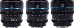 Sirui Sirui Cine Lens Nightwalker S35 Kit 24/35/55mm T1.2 E-Mount Black