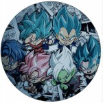 Jedlý papier Dragon Ball Super Chibi 19,5 cm - Pictu Hap - Pictu Hap
